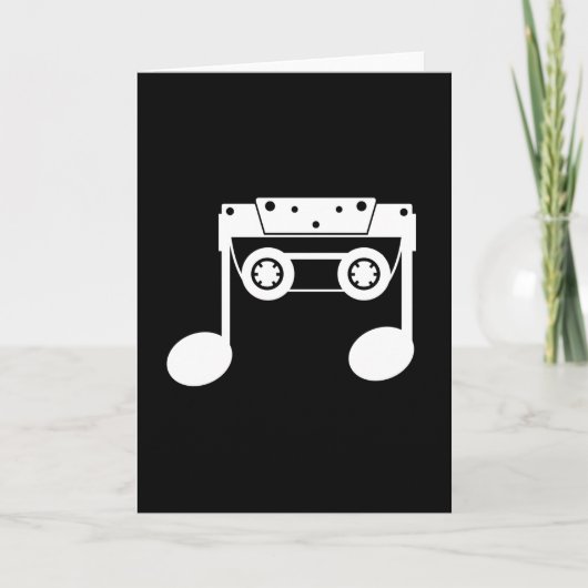 Muziekinstrument Geluid Muzikant Gift Idee Kaart (Voorkant)