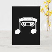 Muziekinstrument Geluid Muzikant Gift Idee Kaart (Gele Bloem)