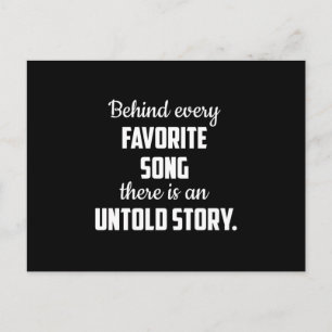 Muziekinstrument Musician Sound Gift Idea Briefkaart