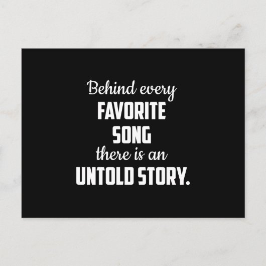 Muziekinstrument Musician Sound Gift Idea Briefkaart (Voorkant)