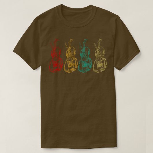 Muziekinstrument Orkest Cello T-shirt (Design voorkant)
