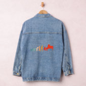 Muziekinstrument Piano Speler Pianist Denim Jacket (Hangar)