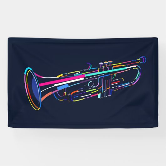 Muziekinstrument Spandoek (Horizontaal)