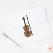 Muziekinstrument Viool Doodle Stickers (Envelop)