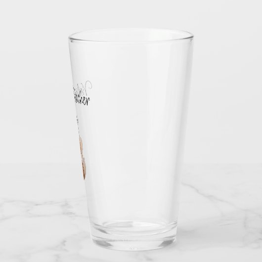 Muziekinstrument Viool Leraar Leuke Typografie Glas (Links)