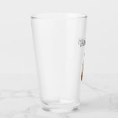 Muziekinstrument Viool Leraar Leuke Typografie Glas (Rechts)