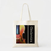 Muziekinstrument Vioolorkest Tote Bag (Voorkant)