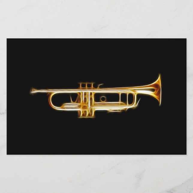 Muziekinstrument voor Trumpet Brass Horn Wind (Voorkant)