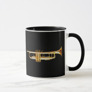 Muziekinstrument voor Trumpet Brass Horn Wind Mok