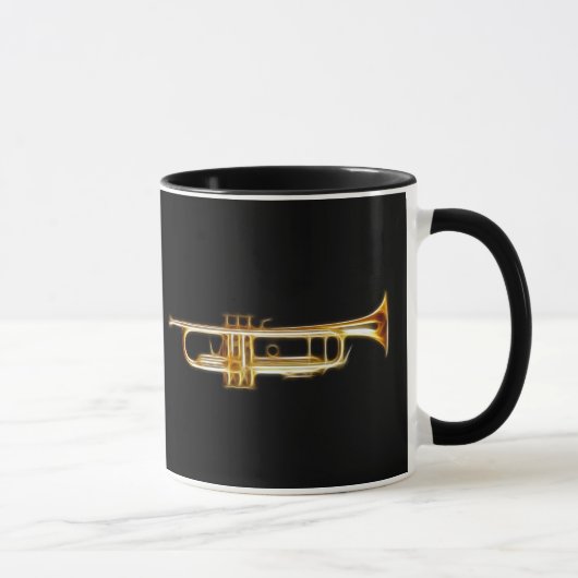 Muziekinstrument voor Trumpet Brass Horn Wind Mok (Rechts)