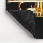 Muziekinstrument voor Trumpet Brass Horn Wind Muismat (Hoek)