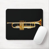 Muziekinstrument voor Trumpet Brass Horn Wind Muismat (Met muis)