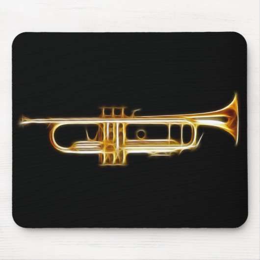 Muziekinstrument voor Trumpet Brass Horn Wind Muismat (Voorkant)