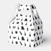 Muziekinstrumenten DOUANEACHTERGRONDKLEUR Bedankdoosjes (Voorkant Zijde)