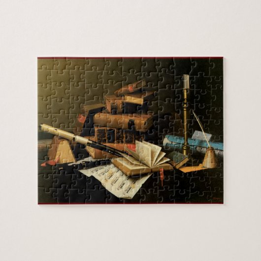 Muziekinstrumenten en -boeken legpuzzel (Horizontaal)