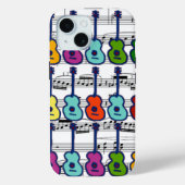 Muziekinstrumenten en noten Case-Mate iPhone case (Achterkant)