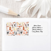 Muziekinstrumenten Etiket (Insitu)