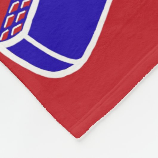 Muziekinstrumenten Fleece Deken (Hoek)