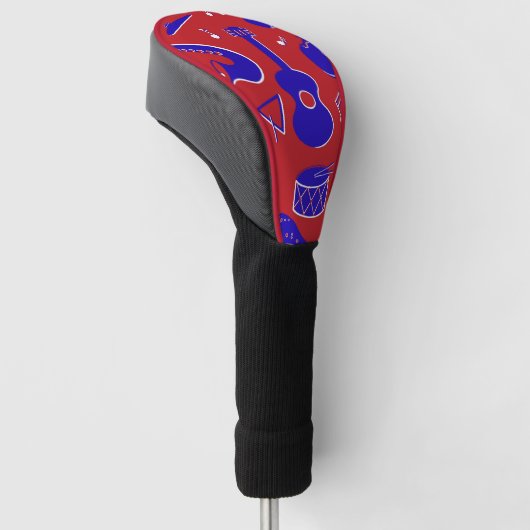 Muziekinstrumenten Golfheadcover (Schuin)
