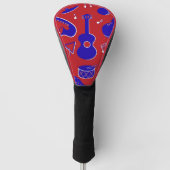 Muziekinstrumenten Golfheadcover (Voorkant)