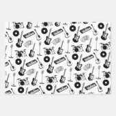 Muziekinstrumenten Inpakpapier Vel (Voorkant 2)