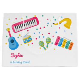 Muziekinstrumenten kinderen verjaardag groot cadeauzakje