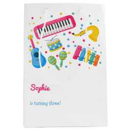 Muziekinstrumenten kinderen verjaardag medium cadeauzakje