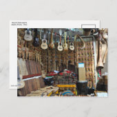 Muziekinstrumenten - Machu Picchu - Perú Briefkaart (Voorkant / Achterkant)