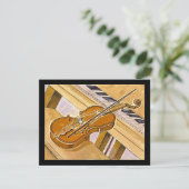 Muziekinstrumenten Overweging of partijinformatie Kaart (Staand voorkant)