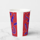 Muziekinstrumenten Papieren Bekers (Links)