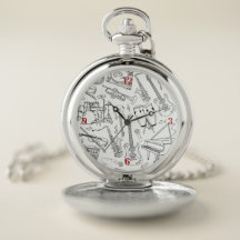 Muziekinstrumenten Pocket Watch