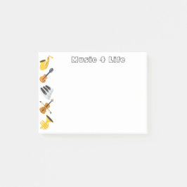 Muziekinstrumenten Post-it® Notes