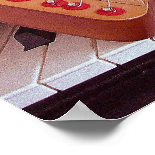 Muziekinstrumenten Poster (Hoek)