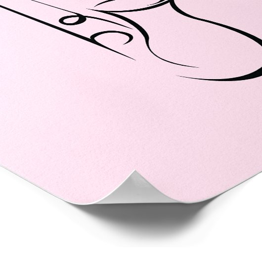 Muziekinstrumenten Poster (Hoek)