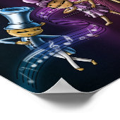 Muziekinstrumenten Poster (Hoek)