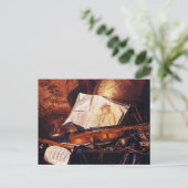 Muziekinstrumenten Schilfgeschenken Briefkaart (Staand voorkant)