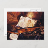 Muziekinstrumenten Schilfgeschenken Briefkaart (Voorkant / Achterkant)