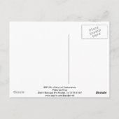 Muziekinstrumenten Schilfgeschenken Briefkaart (Achterkant)