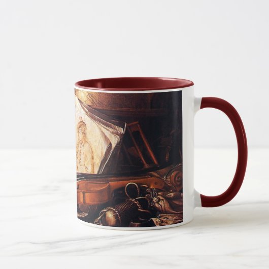 Muziekinstrumenten Schilfgeschenken Mok (Rechts)