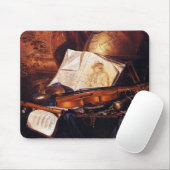 Muziekinstrumenten Schilfgeschenken Muismat (Met muis)