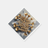 Muziekinstrumenten Servet (Hoek)