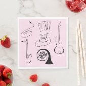 Muziekinstrumenten Servet (Insitu)