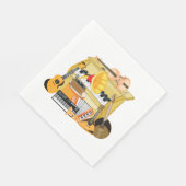 Muziekinstrumenten Servet (Hoek)