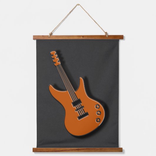 Muziekinstrumenten, set drie hangend wandkleed (Voorkant 3)