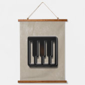 Muziekinstrumenten, set drie-hangende tapijten hangend wandkleed (Voorkant 2)