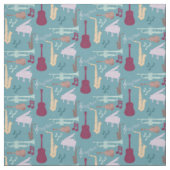 Muziekinstrumenten Stof (Swatch)