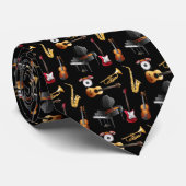 Muziekinstrumenten Stropdas (Opgerold)