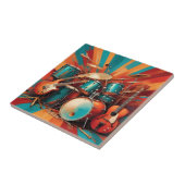 Muziekinstrumenten Tegeltje (Zijkant)