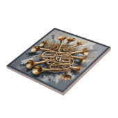 Muziekinstrumenten Tegeltje (Zijkant)