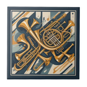 Muziekinstrumenten Tegeltje